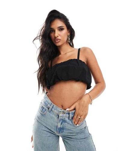 Crop top coupe boule à fronces - Asos Design - Modalova