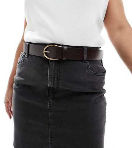 ASOS DESIGN Curve - Ceinture taille et hanches pour jean avec boucle en demi-lune - Asos Curve - Modalova