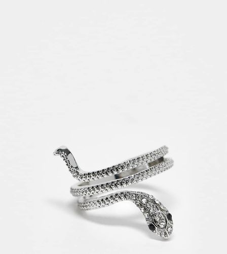 ASOS DESIGN Curve - Bague avec serpent enroulé - Asos Curve - Modalova