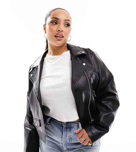 ASOS DESIGN Curve - Ultimate - Blouson style motard en similicuir - Asos Curve - Modalova