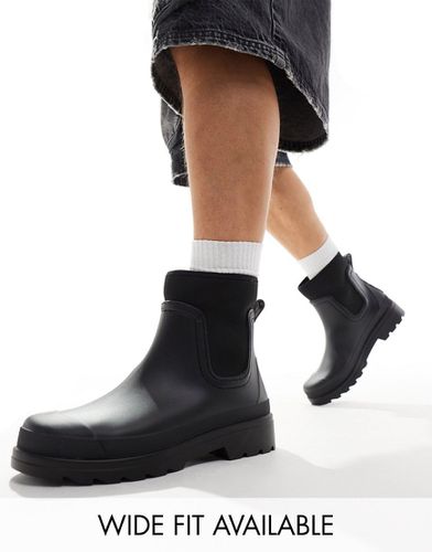 Bottines de pluie en similicuir avec détail chiffres romains - Asos Design - Modalova