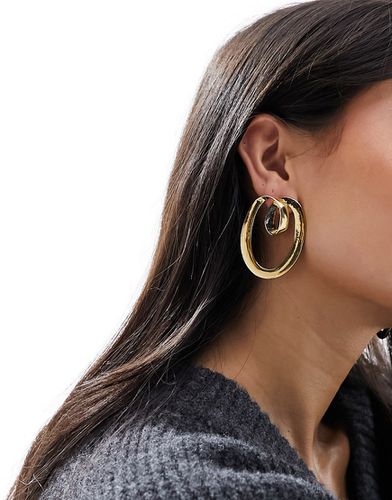 Boucles d'oreilles à motif circulaire - Asos Design - Modalova