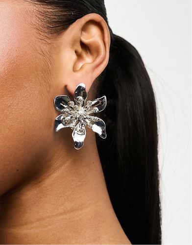 Boucles d'oreilles florales - Asos Design - Modalova