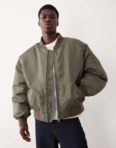 Bomber oversize - Kaki - Asos Design - Modalova