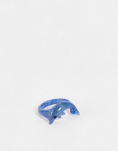Bague fantaisie à motif dauphin - Asos Design - Modalova