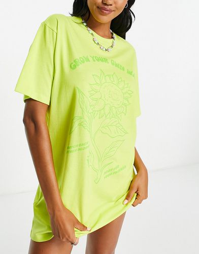 Grow Your Own Way - T-shirt de nuit - Asos Design - Modalova