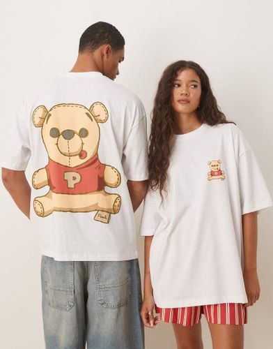 Disney - T-shirt oversize unisexe avec imprim Winnie l'ourson - Asos Design - Modalova
