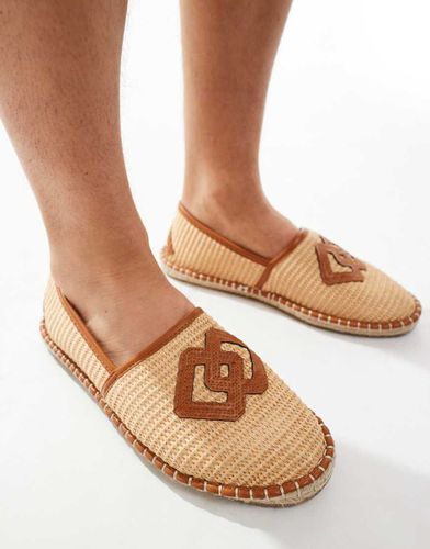 Espadrilles tissées - Taupe - Asos Design - Modalova