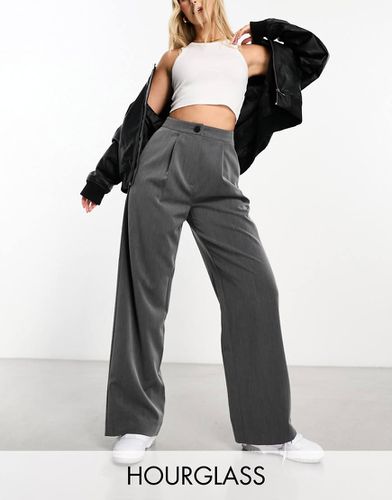 Hourglass - Pantalon de tailleur coupe dad ample - Asos Design - Modalova