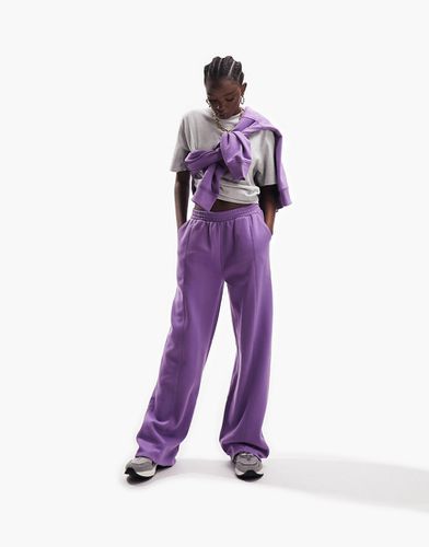 ASOS DESIGN - Jogger droit - Violet - Asos Design - Modalova