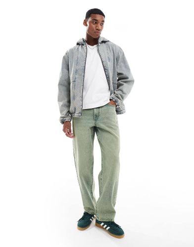Jean baggy  teinture vintage - clair dlav - Asos Design - Modalova
