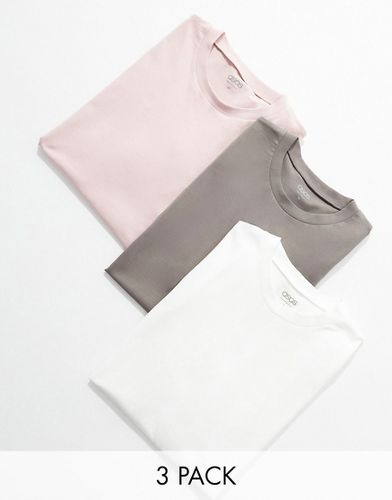 Lot de 3 t-shirts - Multiples couleurs - Asos Design - Modalova