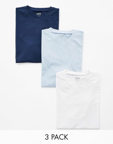Lot de 3 t-shirts - Multiples couleurs - Asos Design - Modalova