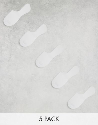 Lot de 5 paires de socquettes invisibles - Asos Design - Modalova