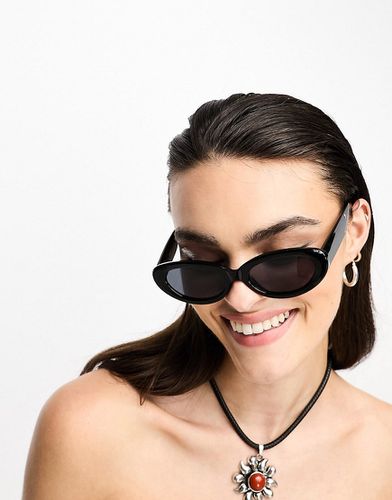 Lunettes de soleil ovales - Asos Design - Modalova