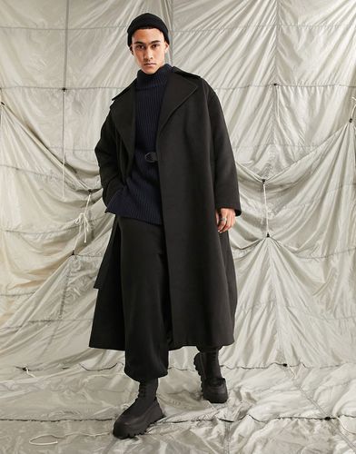 Manteau ultra oversize en laine mélangée - Asos Design - Modalova