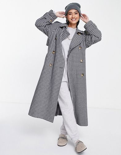 Manteau habillé oversize classique à carreaux - Asos Design - Modalova