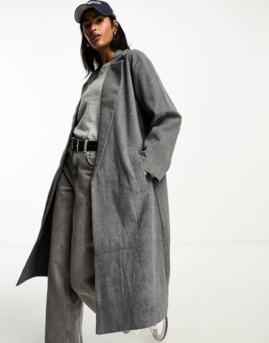 Manteau mi-long non doublé - pâle - Asos Design - Modalova