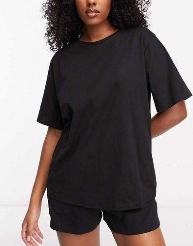 Mix & Match - T-shirt de pyjama oversize en coton - Asos Design - Modalova