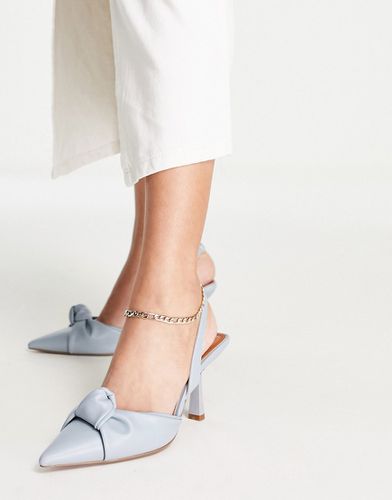 Soraya - Chaussures nouées à bride arrière et talon mi-haut - Asos Design - Modalova