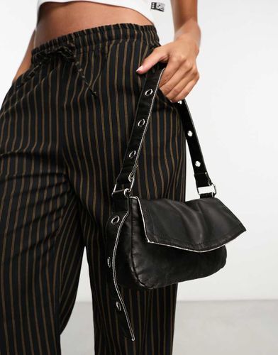 Sac porté épaule avec lanière à aillets - délavé - Asos Design - Modalova