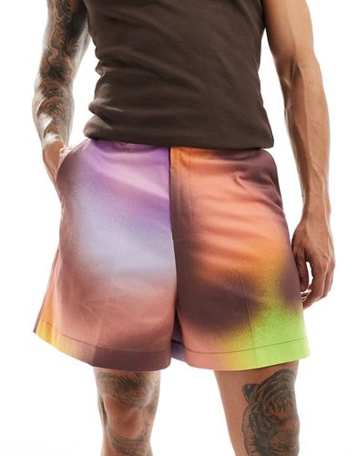 Short court habillé - Imprimé multicolore - Asos Design - Modalova