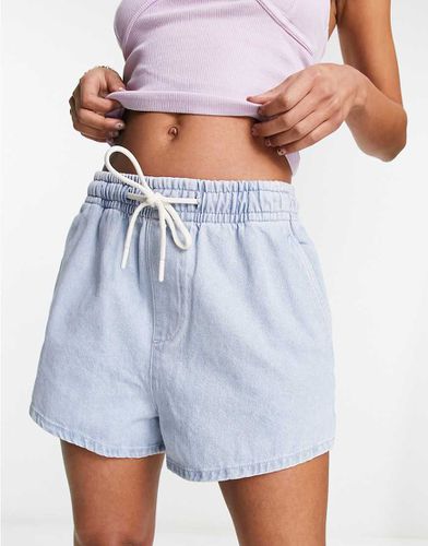 Short en jean à enfiler - clair délavé - Asos Design - Modalova