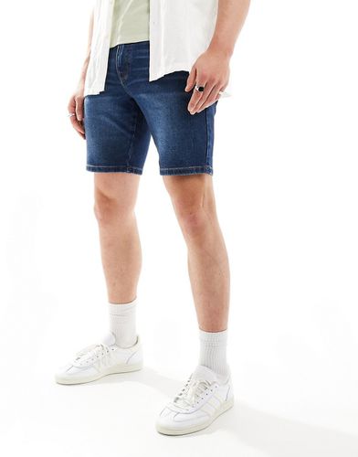 Short en jean coupe skinny classique - teinté - Asos Design - Modalova