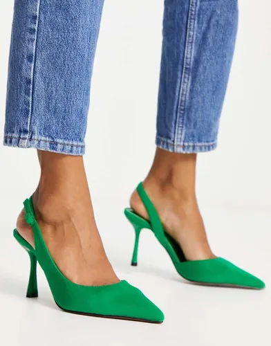 Simmer - Chaussures à talon aiguille mi-haut et bride arrière - Asos Design - Modalova