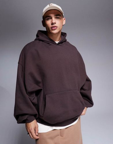 Sweat à capuche ultra oversize en tissu épais 400 g/m² de qualité supérieure - Asos Design - Modalova