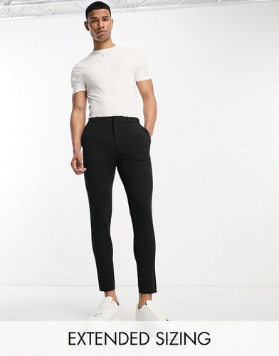Pantalon court habillé ultra skinny - Noir - Asos Design - Modalova