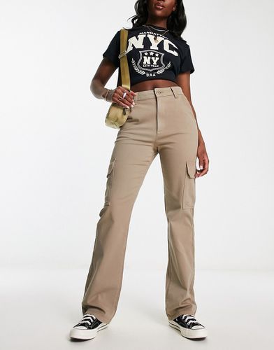 Pantalon cargo ajusté à poches - Sable - Asos Design - Modalova