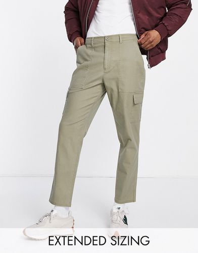 Pantalon cargo fuselé - Kaki délavé - Asos Design - Modalova