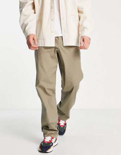 Pantalon chino décontracté - Kaki délavé - Asos Design - Modalova