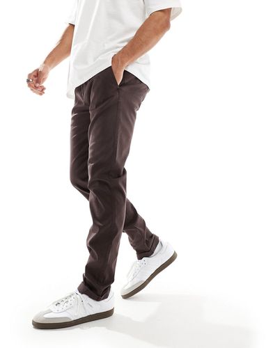 Pantalon chino skinny - Marron délavé - Asos Design - Modalova