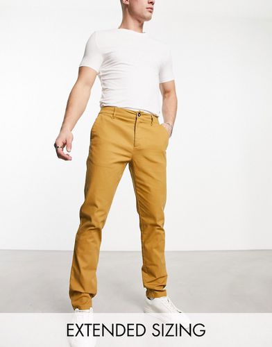 Pantalon chino slim - Fauve - Asos Design - Modalova