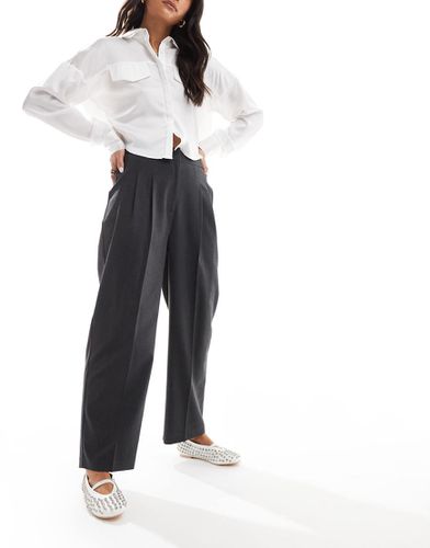 Pantalon ample ajusté - Anthracite - Asos Design - Modalova