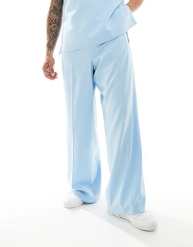 Pantalon ample - bleuet - Asos Design - Modalova