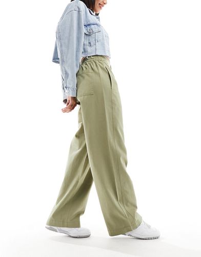 Pantalon ample doux au toucher - Kaki - Asos Design - Modalova