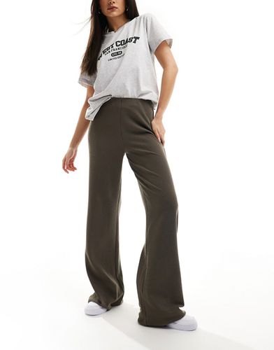 Pantalon ample en tissu côtelé épais - Asos Design - Modalova