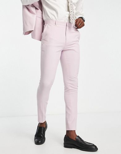 Pantalon de costume ultra slim - Rose clair - Asos Design - Modalova