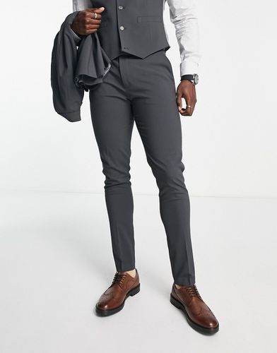 Pantalon de costume ajusté - foncé - Asos Design - Modalova