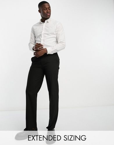 Pantalon de costume droit - Noir - Asos Design - Modalova