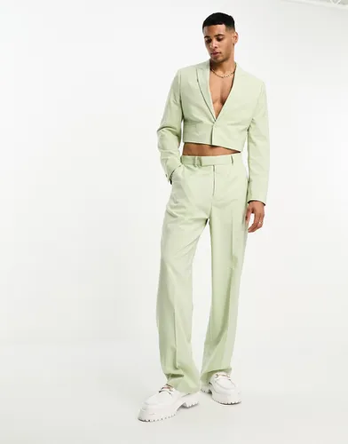 Pantalon de costume large - pâle - Asos Design - Modalova