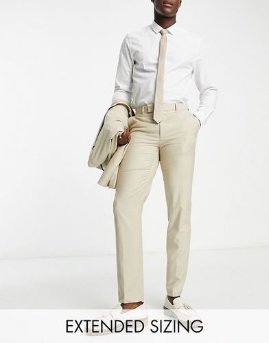 Pantalon de costume slim - Taupe - Asos Design - Modalova