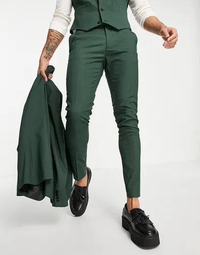 Pantalon de costume slim - forêt - Asos Design - Modalova