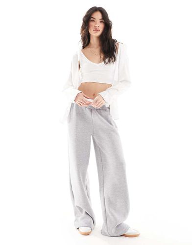 Pantalon de jogging à double taille basse - chiné - Asos Design - Modalova