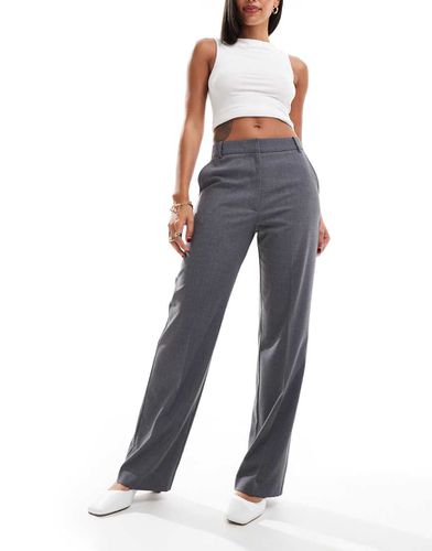 Pantalon de tailleur coupe droite ajustée - Asos Design - Modalova