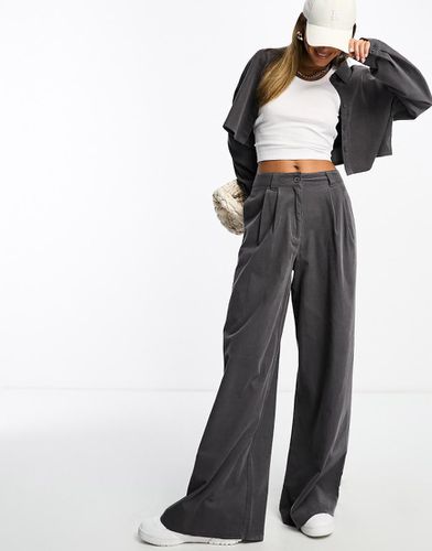 Pantalon d'ensemble coupe dad en velours côtelé - Asos Design - Modalova