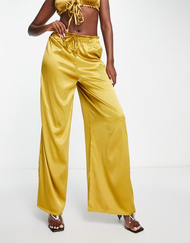 Pantalon d'ensemble large - Chartreuse - Asos Design - Modalova